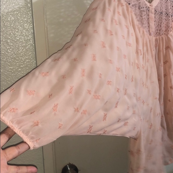 Lucky Brand Sheer Top - Picture 4 of 12